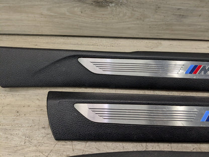 14-19 OEM BMW F86 X6M Front Rear Left Right Door Cover Trim Sill Kick Plate SET