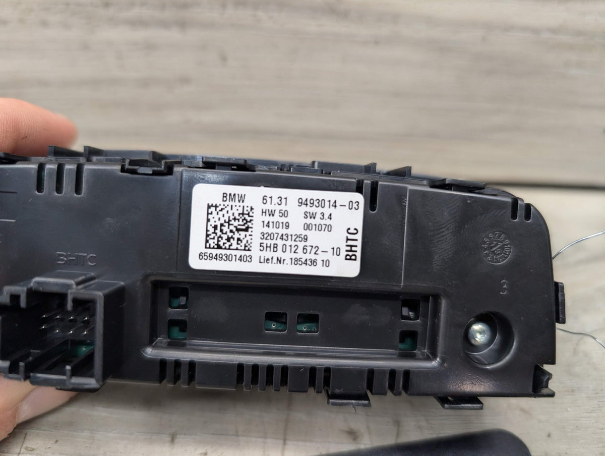18-24 OEM BMW G01 G02 F97 F98 X3 X4 AC Rear Heater Climate Control Switch Panel