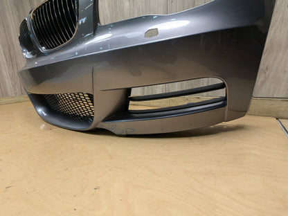 AFTERMARKET 08-13 BMW E82 E88 135 M SPORT Front Bumper Cover w/ Grilles Gray A52