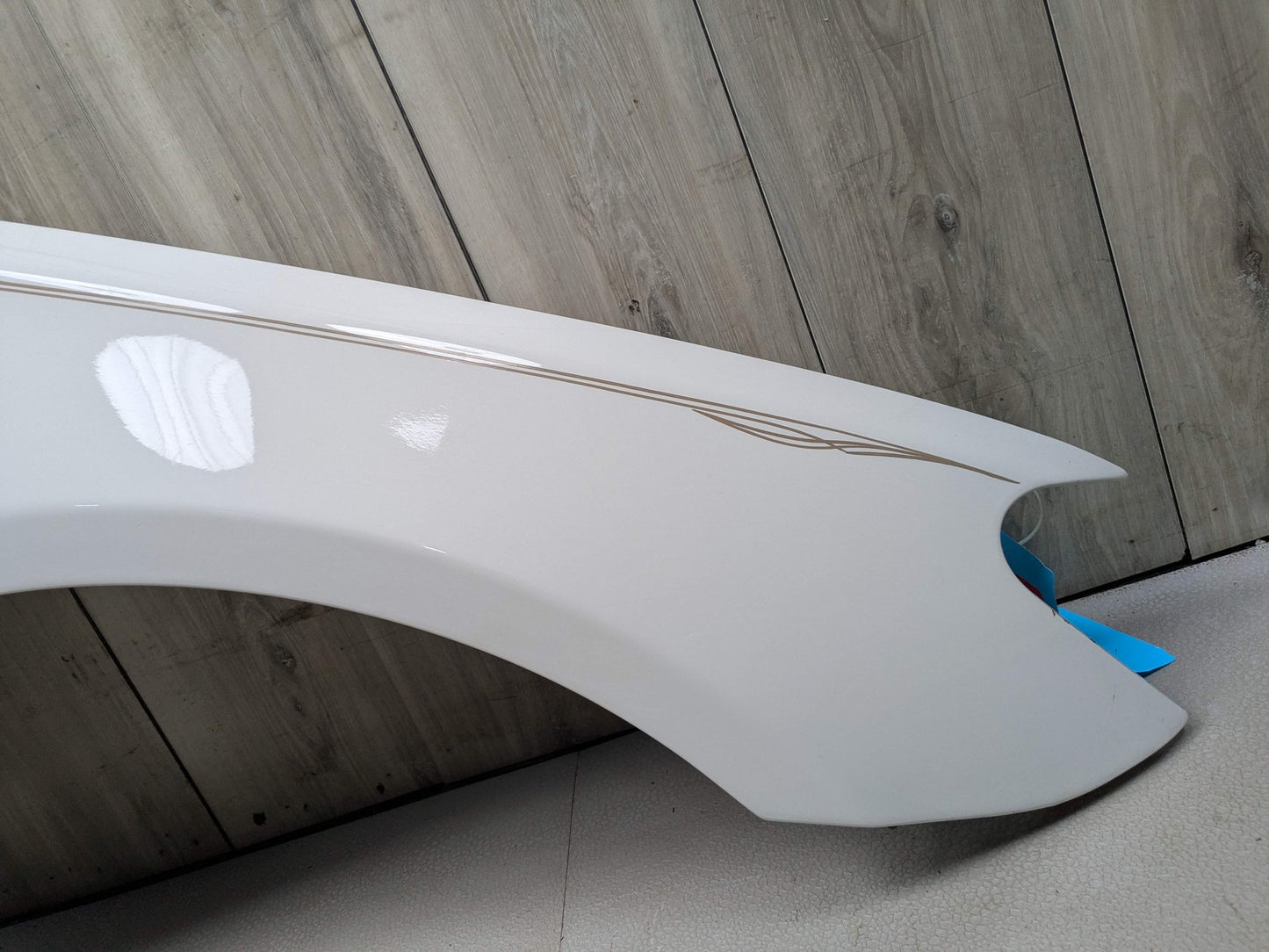09-15 OEM BMW F01 F02 740 750 Front Right Passenger Side Fender Panel White 300 White ALPINWEISS III (300)