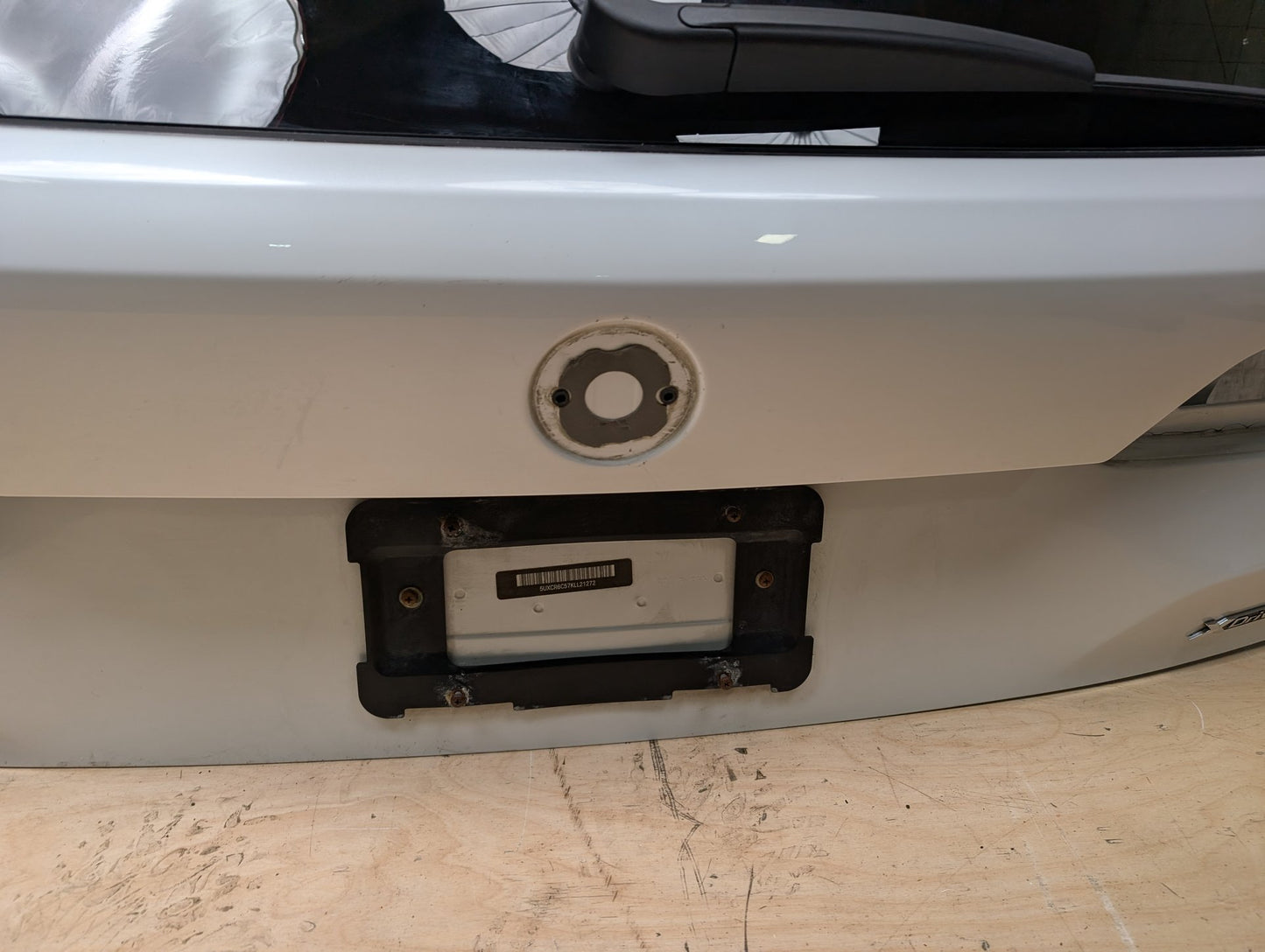 19-25 OEM BMW F95 G05 X5 X5M Rear Liftgate Tailgate Trunk Lid Gate Door Shell White A96