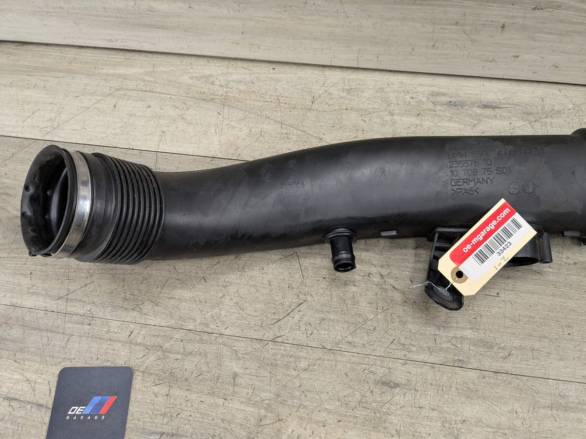 09-19 OEM BMW F12 F13 F15 F16 X5 X6 Front Intercooler Upper Charge Pipe PAIR