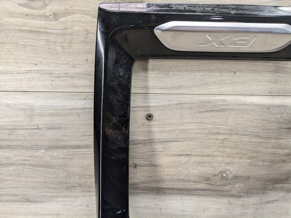 OEM BMW G01 G02 F97 F98 Central Console Poplar Wood Grain Trim Cover