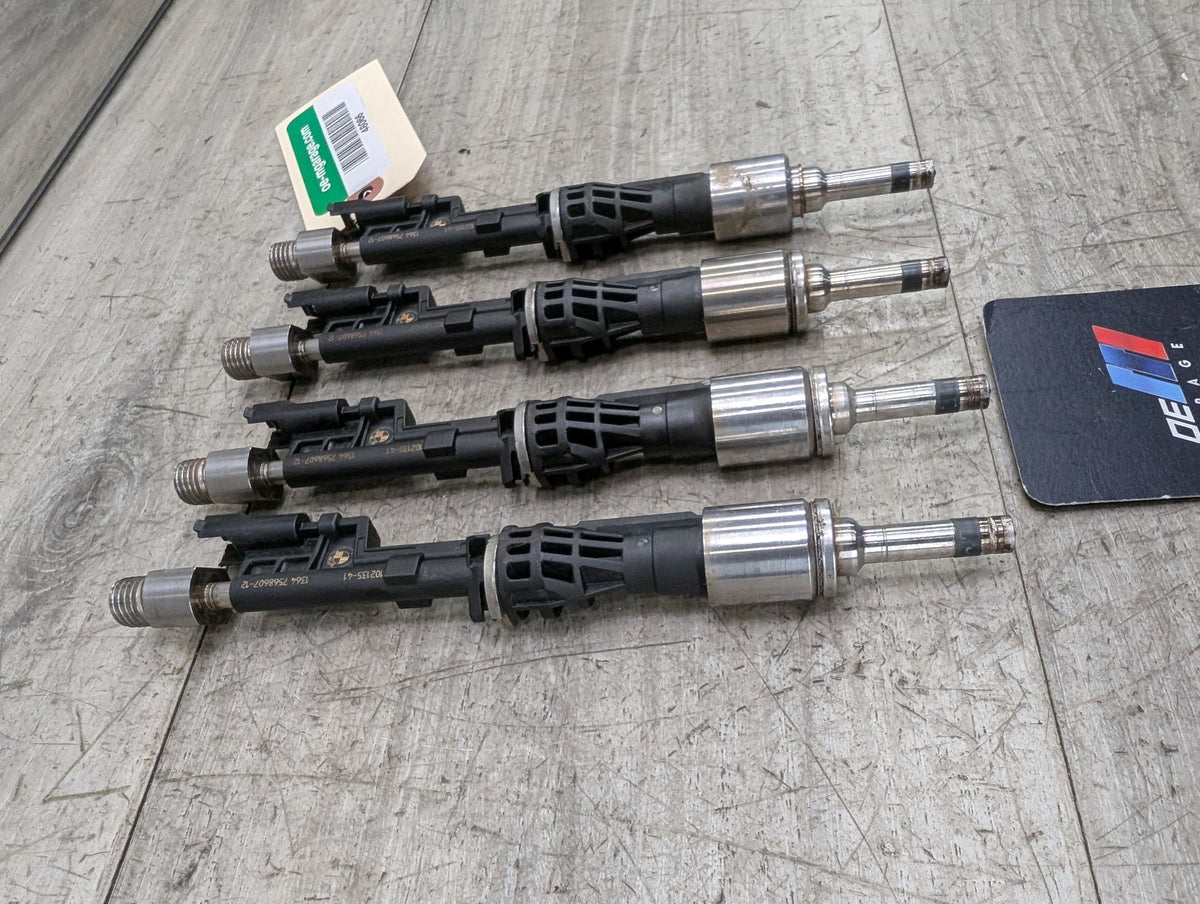 2011 BMW E88 135i Engine Motor Injector SET 7568607 11-16 BMW E90 F01 F06 F10 F30 F32 Engine N55 High Pressure Fuel Injector SET EU5