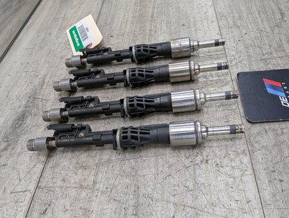 2011 BMW E88 135i Engine Motor Injector SET 7568607 11-16 BMW E90 F01 F06 F10 F30 F32 Engine N55 High Pressure Fuel Injector SET EU5