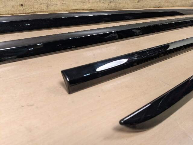 OEM BMW G12 740 750 M760 Lower Left Right Side Door Molding Strip Trim SET Black