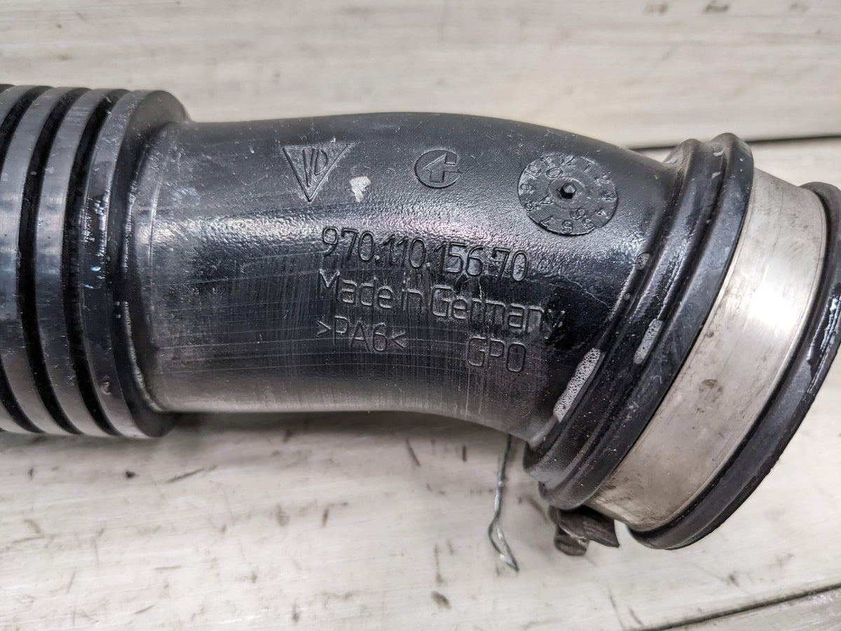 10-16 OEM Porsche Panamera Left Driver Side Engine Air Intake Turbo Hose Inlet