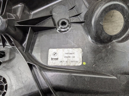 2020 BMW 330i G20 Rear Left Driver Door Window Glass Regulator Motor 7497099 OEM BMW G20 G80 330 M340 M3 REAR Left Driver Door Window Regulator Motor