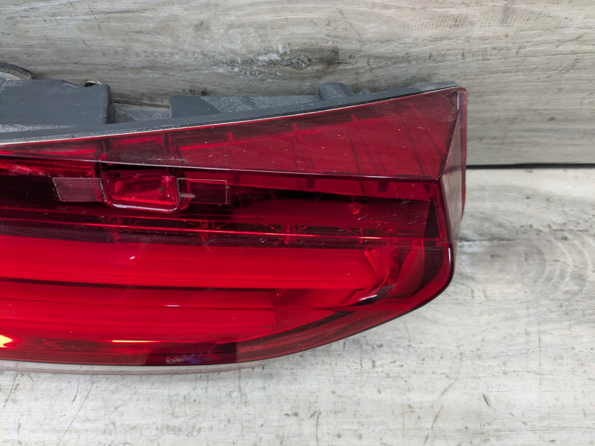16-19 OEM BMW G11 G12 740 750 Rear Left Driver Side LED Inner Stop Tail Light