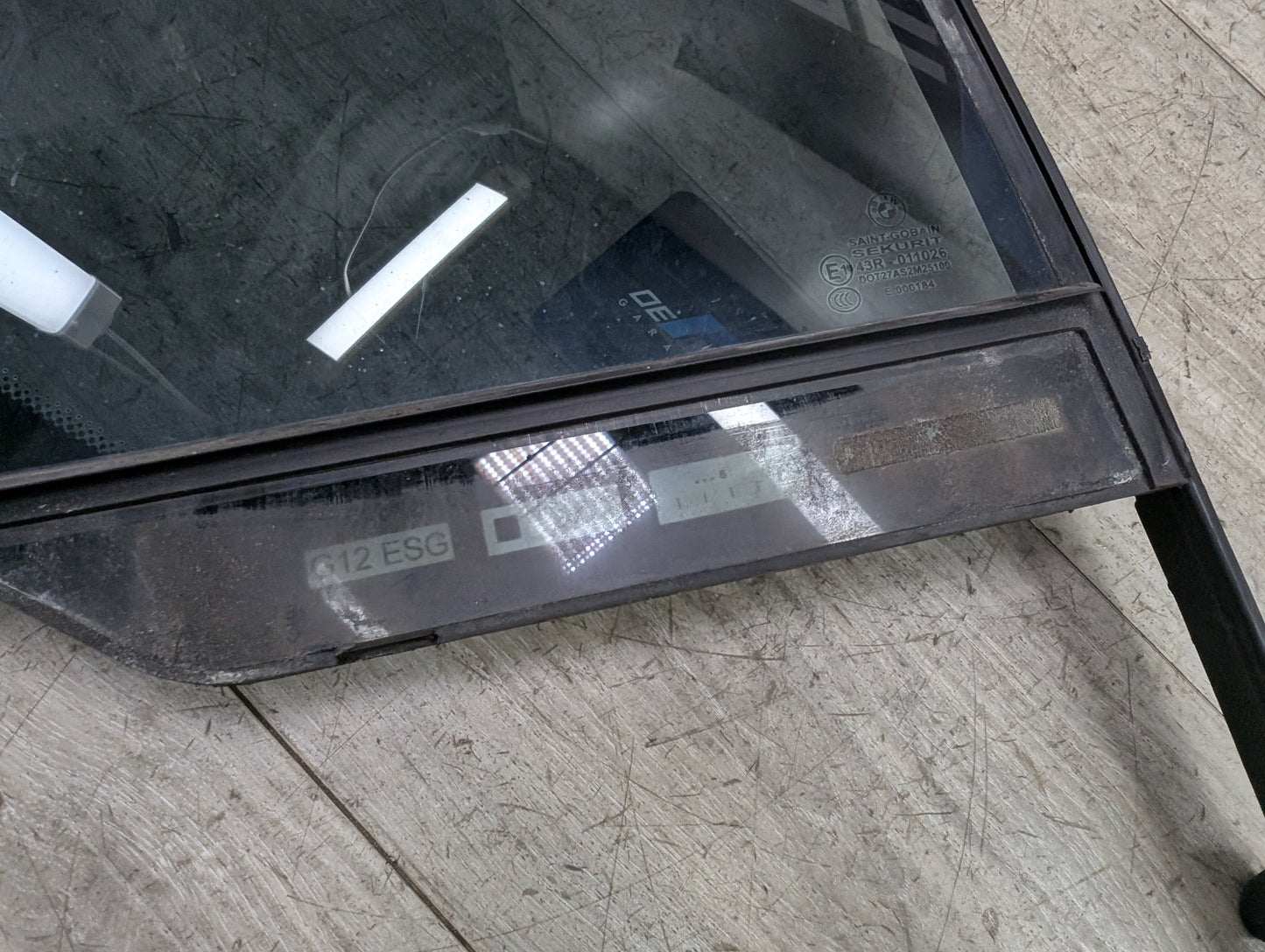 2017 BMW 740i G12 Rear Right Passenger Door Window Glass 7384218 16-22 OEM BMW G12 740 750 M760 B7 Rear Right Passenger Door Quarter Fixed Glass