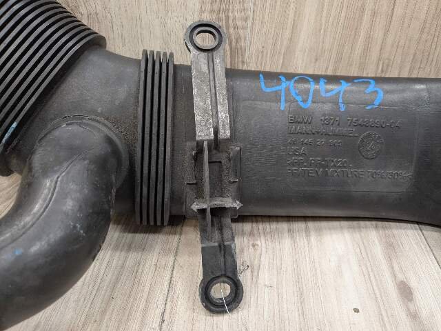 07-10 OEM BMW E70 X5 Engine N52N Air Intake Cleaner Duct Tube Pipe Hose