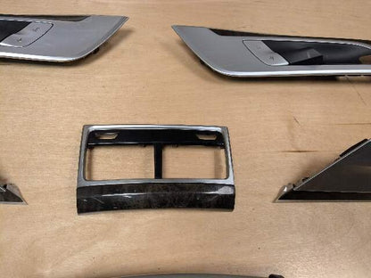 16-19 OEM BMW G12 750 Left Right Center Dash Interior Door Seat Panel Trim SET