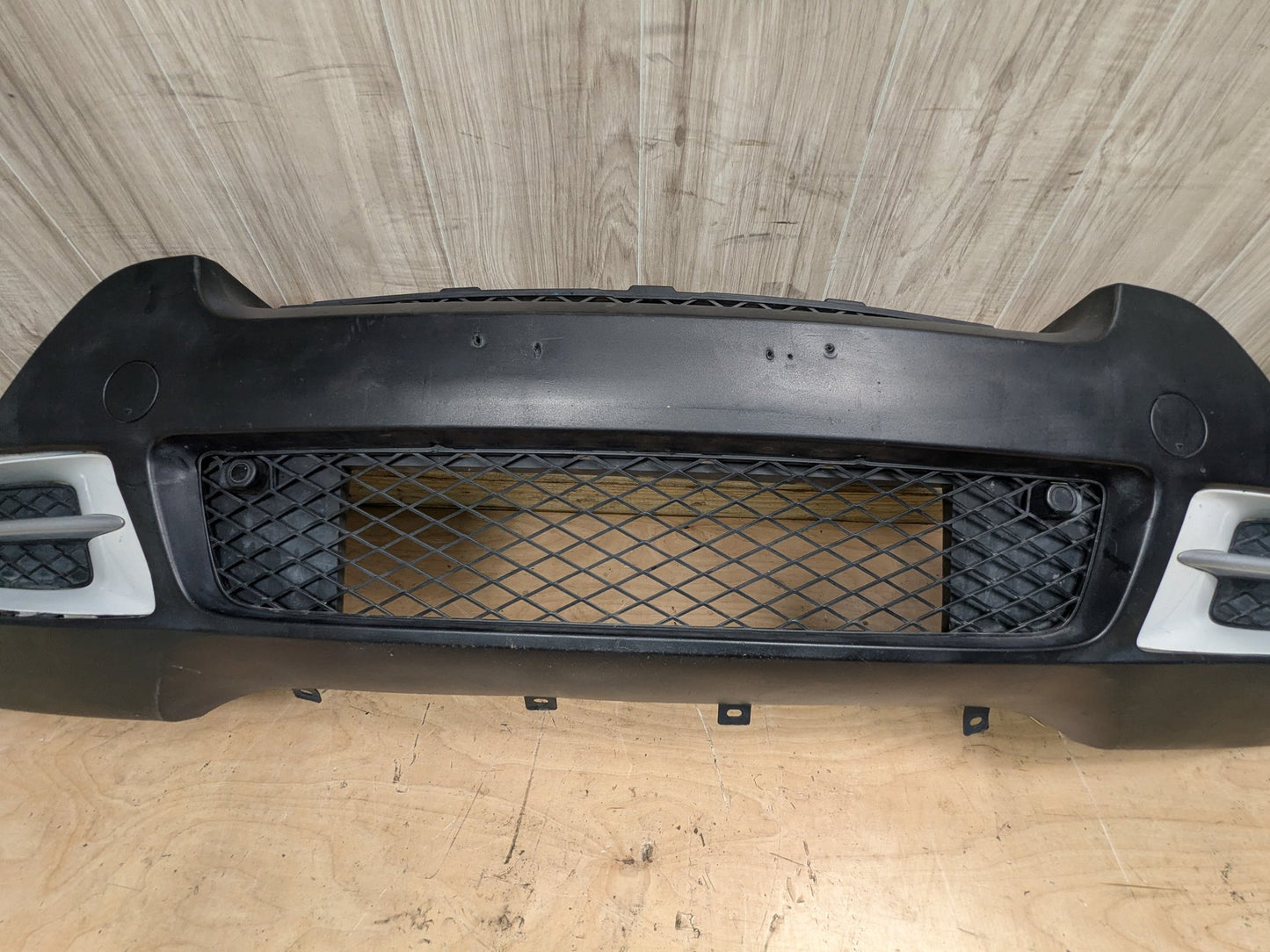 *07-10 OEM BMW E70 X5 Front Bumper Cover Panel w/ Grilles Black ALPINWEISS III (300)