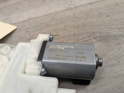 2019 BMW 330i G20 Front Right Passenger Door Window Glass Regulator Motor 8495866 19-25 OEM BMW G20 G80 330 M340 Front Right Passenger Door Window Regulator Motor
