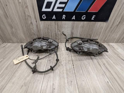 16-22 OEM BMW G11 G12 Front Left Right Driver Passenger Brake Caliper Gray SET