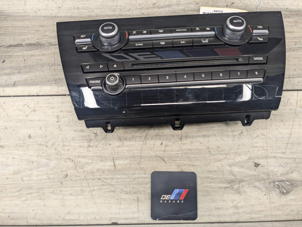 14-18 OEM BMW F15 F85 X5 F16 F86 X6 AC Heater Control Panel Radio Media Switch