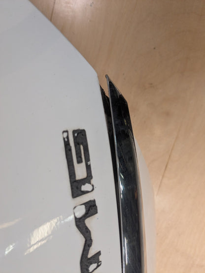 OEM MERCEDES W205 C300 C400 C43 C63 Rear Trunk Lid Panel Deck Shell White 149 149 (Polar white- Standard finish)