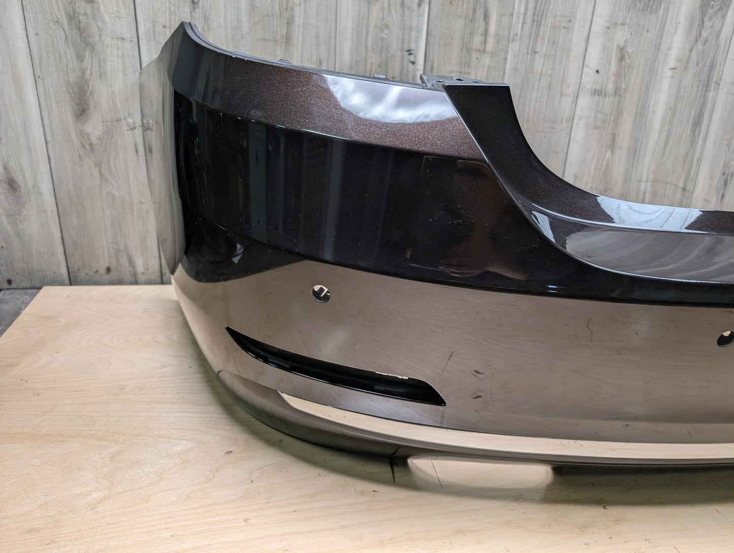 *14-17 OEM BMW F32 F33 428 430 Rear Bumper Cover Panel Brown B53 SPARKLING BROWN METALLIC (B53)