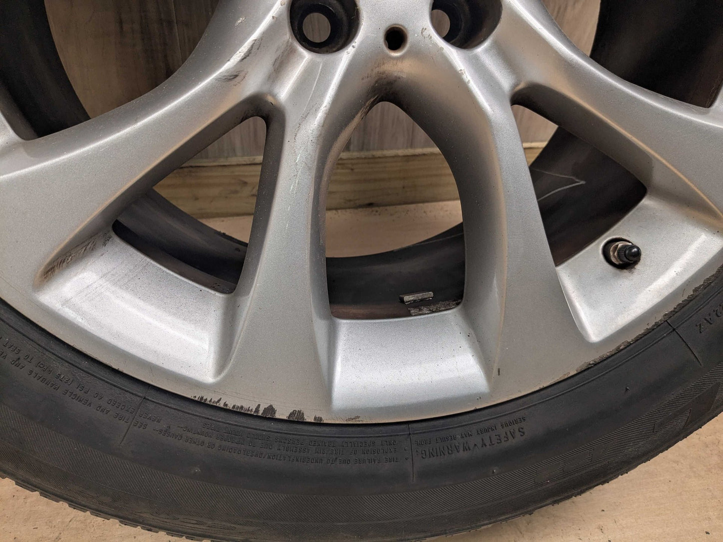 *14-18 OEM BMW F15 X5 Wheel Rim 19x9 ET48 5x120 V-Spoke Style 450