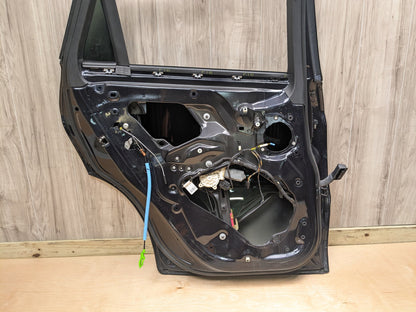 15-19 OEM BMW F16 X6 F86 X6M Rear Left Driver Door Shell Panel Black 416 CARBONSCHWARZ METALLIC (416)