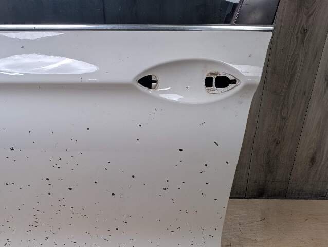 *11-16 OEM BMW F10 528 535 Sedan Front Left Driver Door Shell Panel White