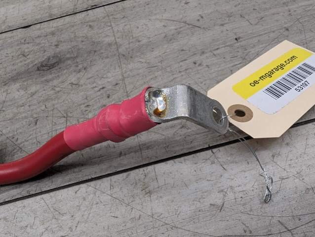 19-24 OEM BMW G20 F90 G11 G12 M550 Rear Battery Terminal Positive Plus Cable