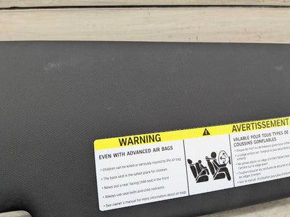 2019 BMW 330i G20 Front Right Passenger Sun Visor 8092728 19-24 OEM BMW G20 G80 330 M340 M3 Right Passenger Side Interior Sun Visor Black