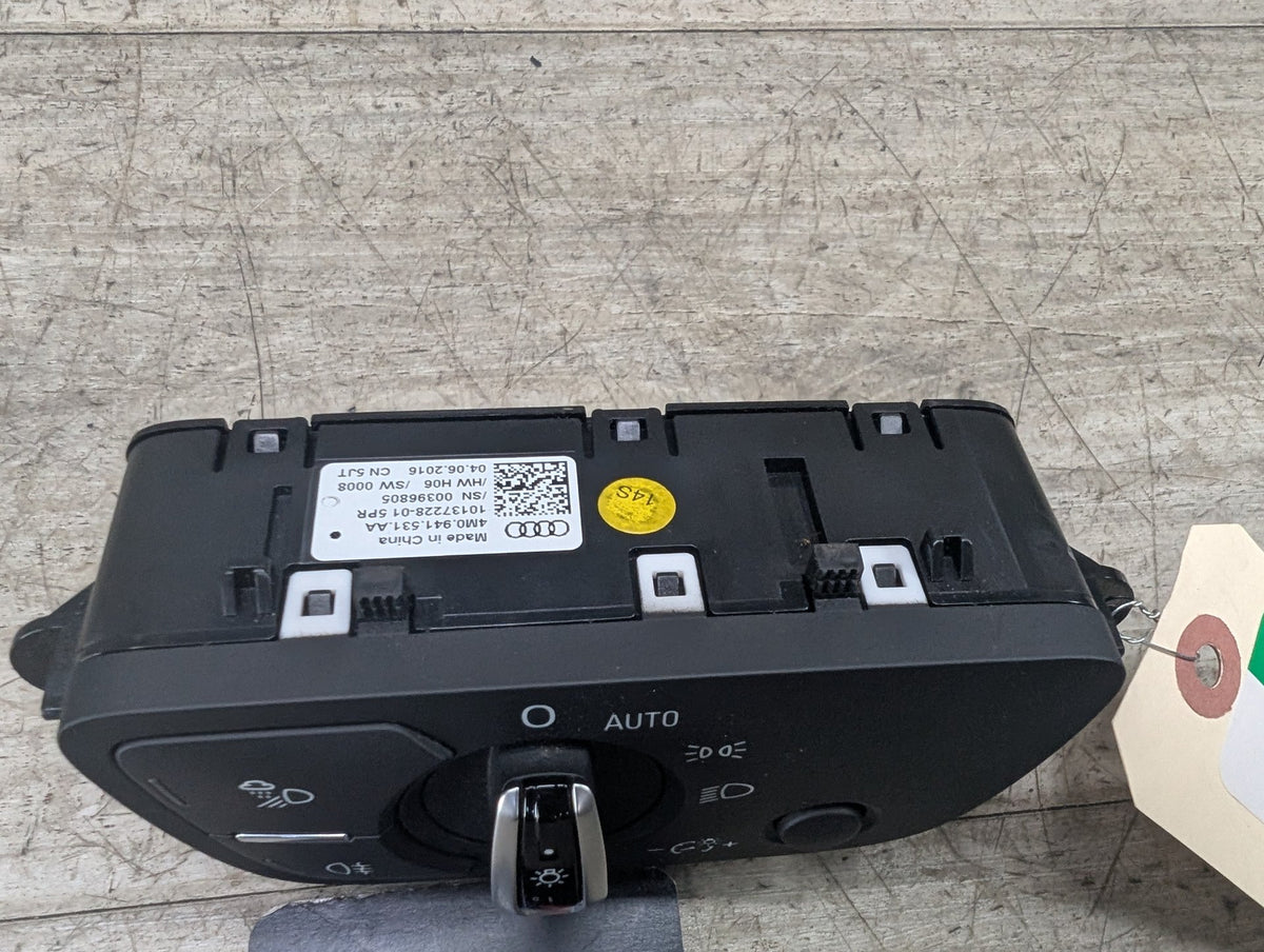 17-24 OEM AUDI A4 A5 Q5 Q7 RS5 S4 S5 SQ5 Headlight Control Switch Black