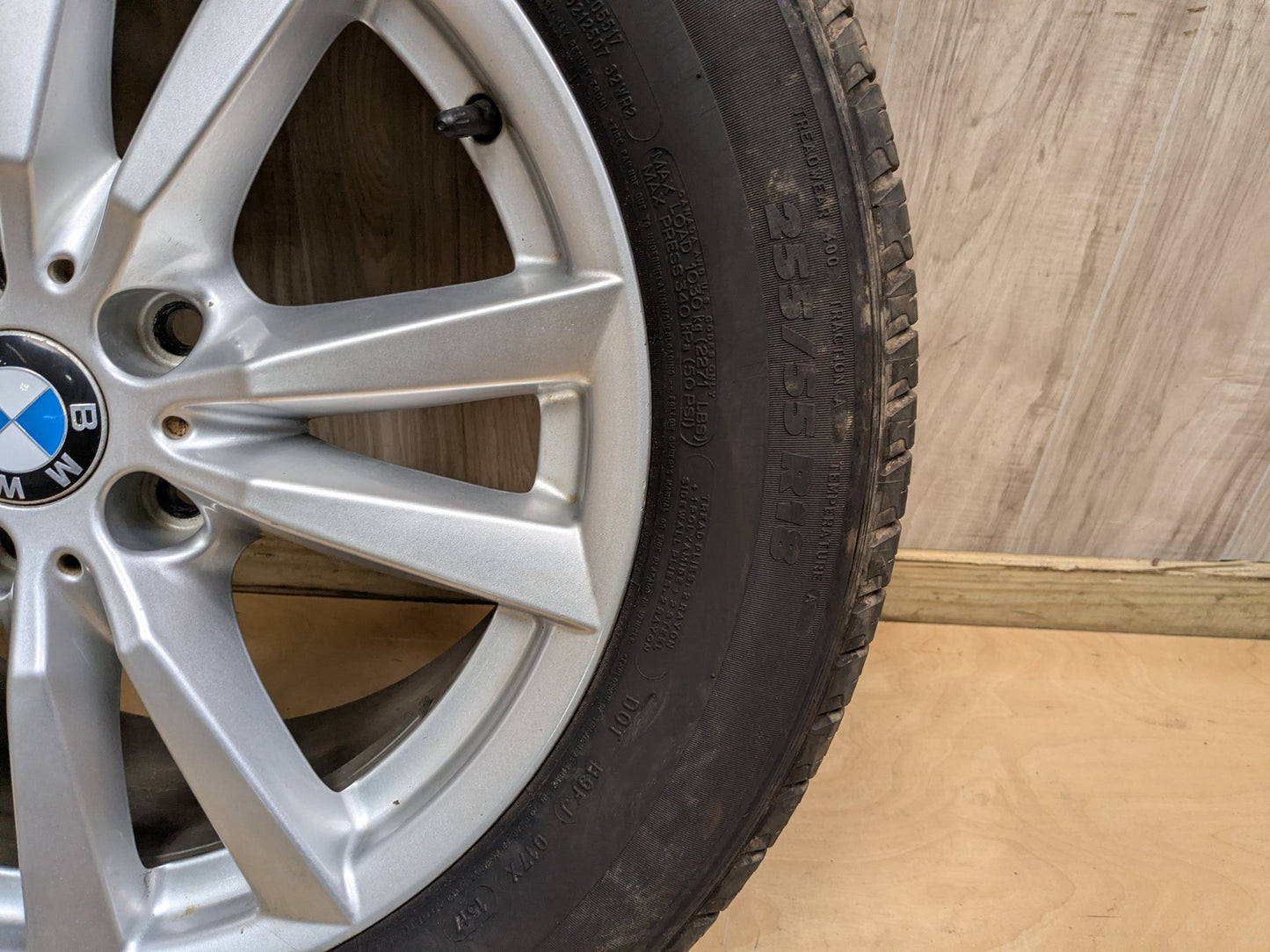 14-18 OEM BMW F15 X5 Wheel Rim 18x8.5 ET46 5x120 LA Double Spoke Style 446