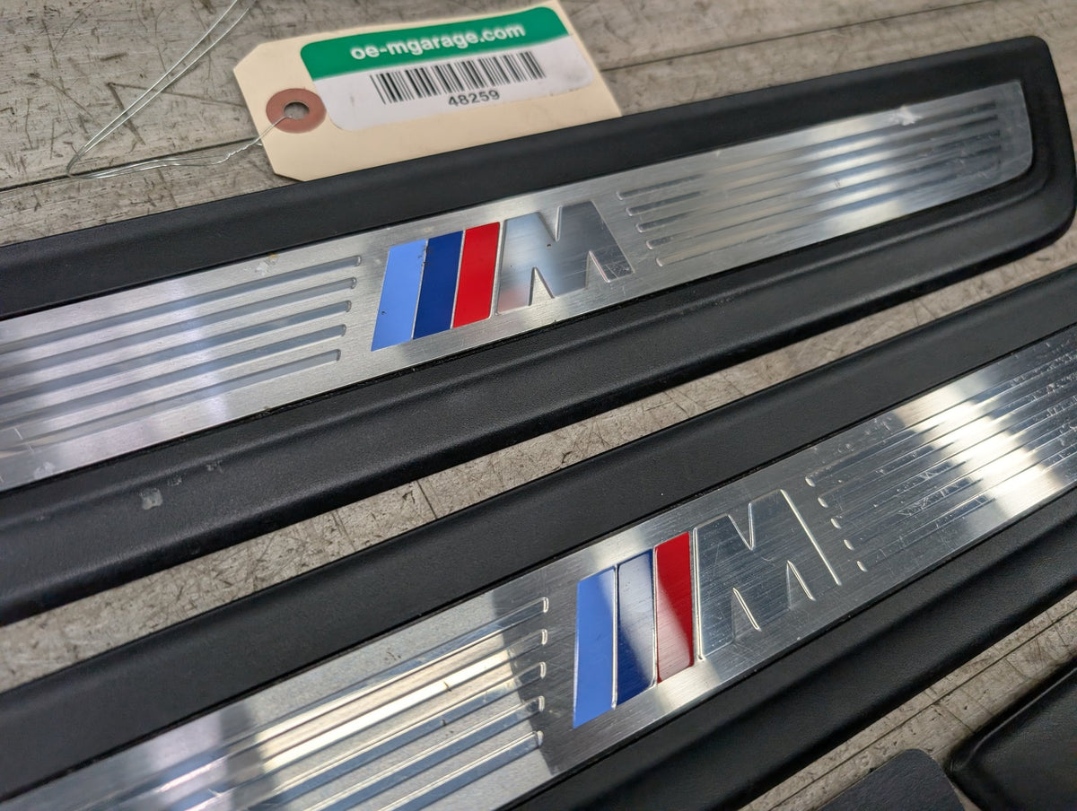 OEM BMW F25 F26 X3 X4 M SPORT Front Rear Left Right Door Sill Cover Trims SET