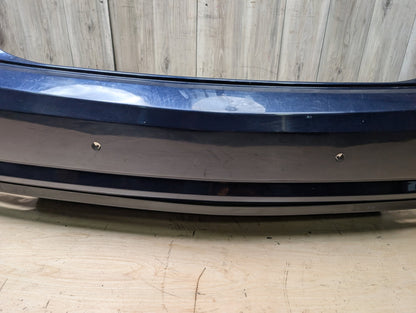 *10-13 OEM Mercedes A207 C207 W207 E350 E550 AMG Rear Bumper Cover w/ Diffuser Blue 890