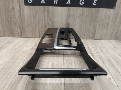 18-21 OEM BMW G01 G02 X3 X4 Center Console Interior Trim Oak Dark High Gloss