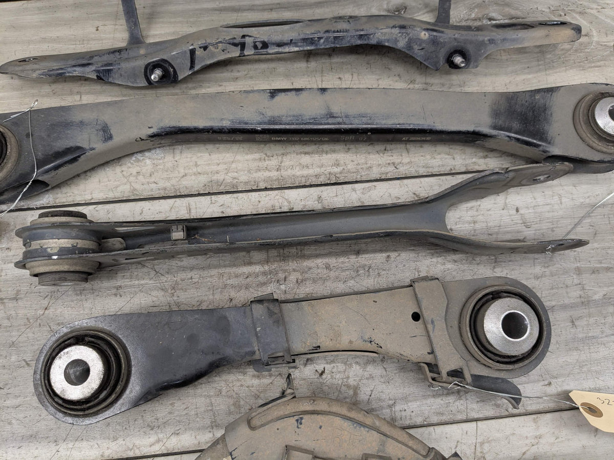 16-19 OEM BMW G12 740 750 760 Rear Right Passenger Side Control Arm Wishbone SET