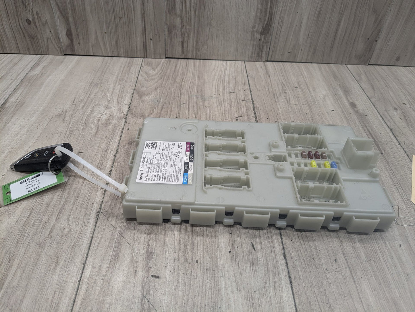 18-21 OEM BMW G01 X3 Body Domain Controler BDC Control Module Unit + Key