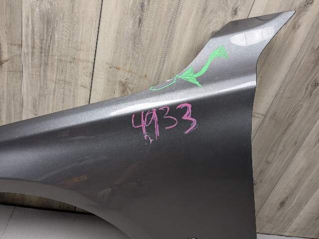 *16-19 OEM BMW G11 G12 740 750 Left Driver Side Aluminum Fender Panel Gray C26