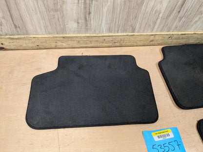 2017-2023 BMW M550i G30 Front Rear Left Right Mat Carpet Floor Mats SET 8090551 OEM BMW F90 G30 530 540 550 M5 Front Rear Left Right Carpet Floor Mats SET Black OEM