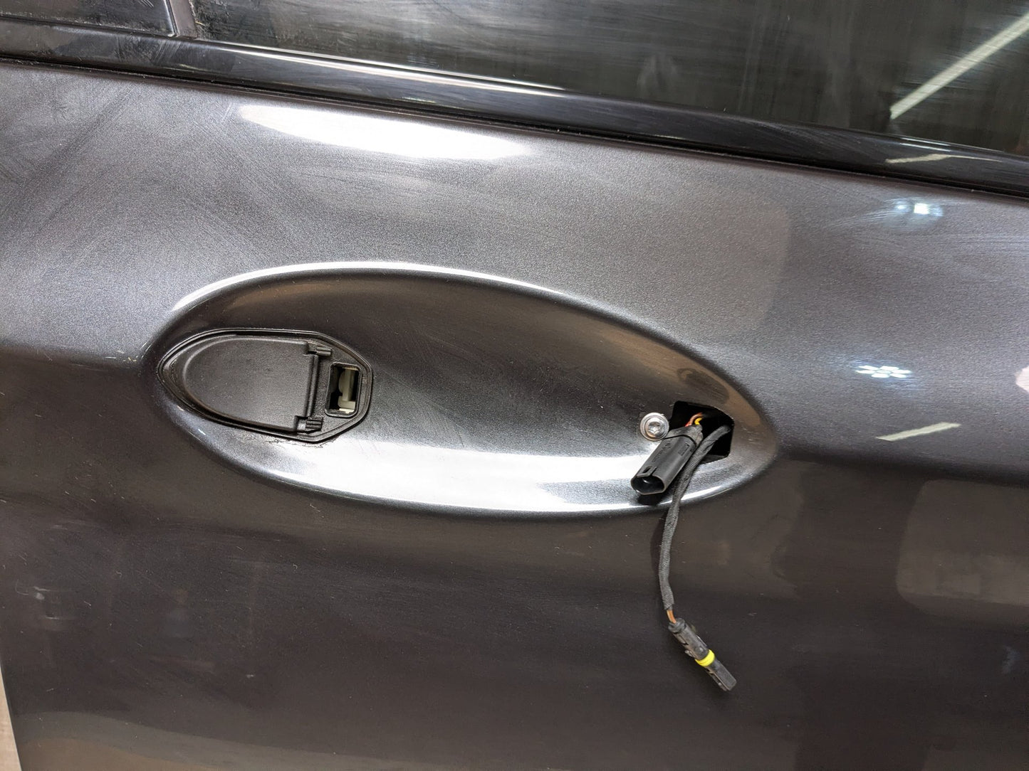 18-24 OEM BMW F97 G01 X3 X3M Front Right Passenger Door Shell Panel Gray A90 SOPHISTOGRAU BRILLANTEFFEKT METALLI (A90)