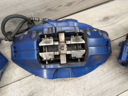 17-23 OEM BMW G30 540 M550 Front Rear Left Right Brake M SPORT Calipers SET Blue