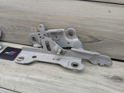 OEM BMW F22 F23 F30 F32 F33 F36 F80 F82 F83 Left Right Hood Hinges PAIR Silver