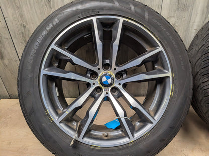 OEM BMW F85 F86 X5M X6M Wheels Rims 20x10/11.5" ET:38/40 M Double Spoke 611 SET