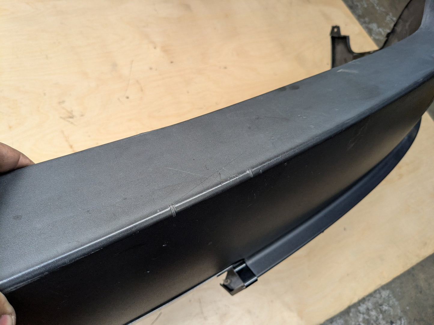 07-10 OEM BMW E70 X5 3.0si 3.5d 4.8i Rear Bumper Cover Trim Panel Diffuser TITANSILBER METALLIC (354)