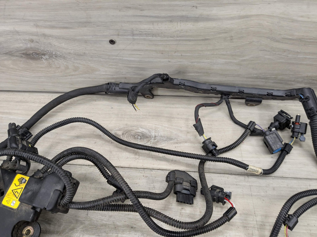 19-21 OEM BMW G05 G07 50iX Engine N63M Sensor Module Wiring Wire Harness 1-4