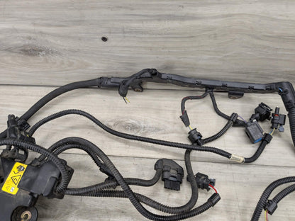 19-21 OEM BMW G05 G07 50iX Engine N63M Sensor Module Wiring Wire Harness 1-4