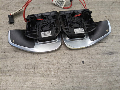 11-13 OEM BMW E90 E92 E88 E82 135 335 LCI Steering Wheel Paddle Shifter SET