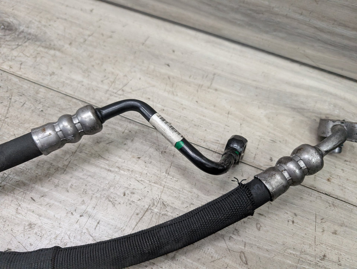 06-14 OEM BMW E70 E71 X5 X6 Power Steering Pressure Fluid Hose Pipe PAIR