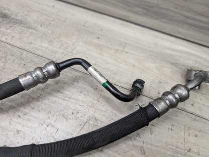 06-14 OEM BMW E70 E71 X5 X6 Power Steering Pressure Fluid Hose Pipe PAIR