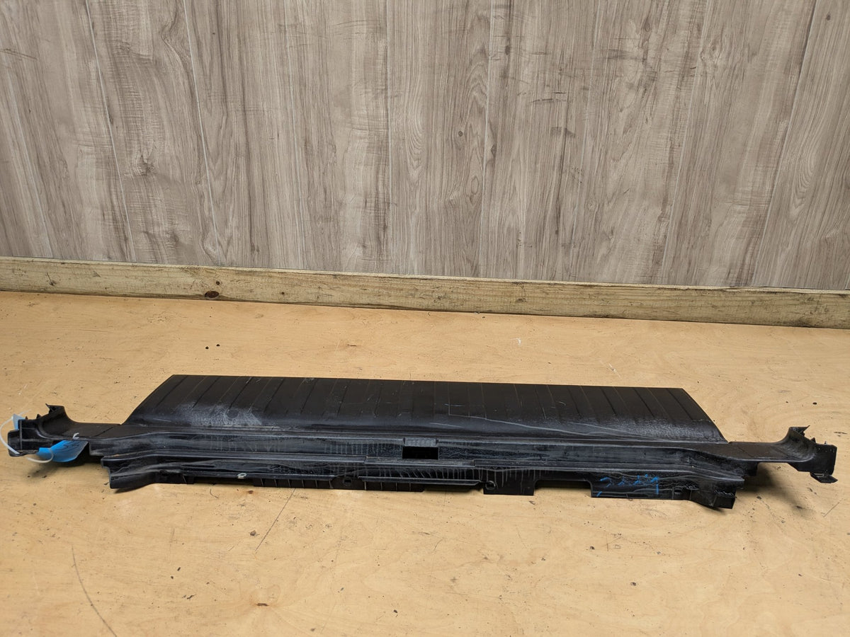 07-13 OEM BMW E70 X5 Rear Trunk Tail Gate Loading Sill Cover Trim Black