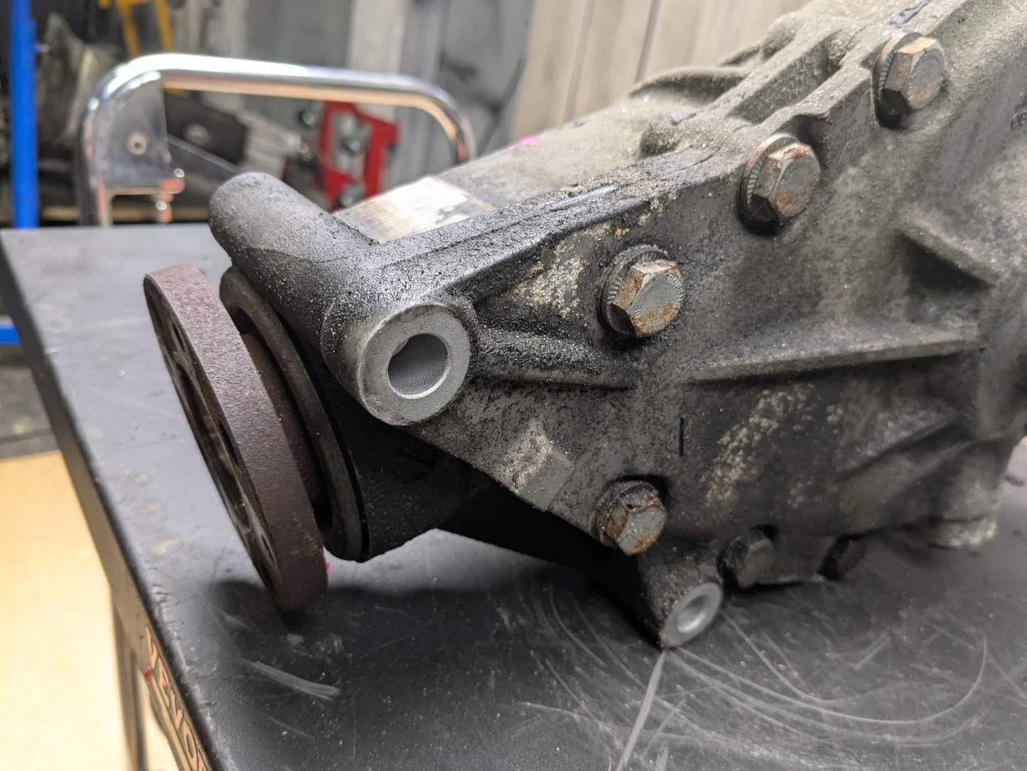 2012 BMW X5 E70 Front Axle Carrier Differential 7602072 10-13 OEM BMW E70 E71 X5M X6M S63 Front Differential Axle Carrier Ratio 3.91