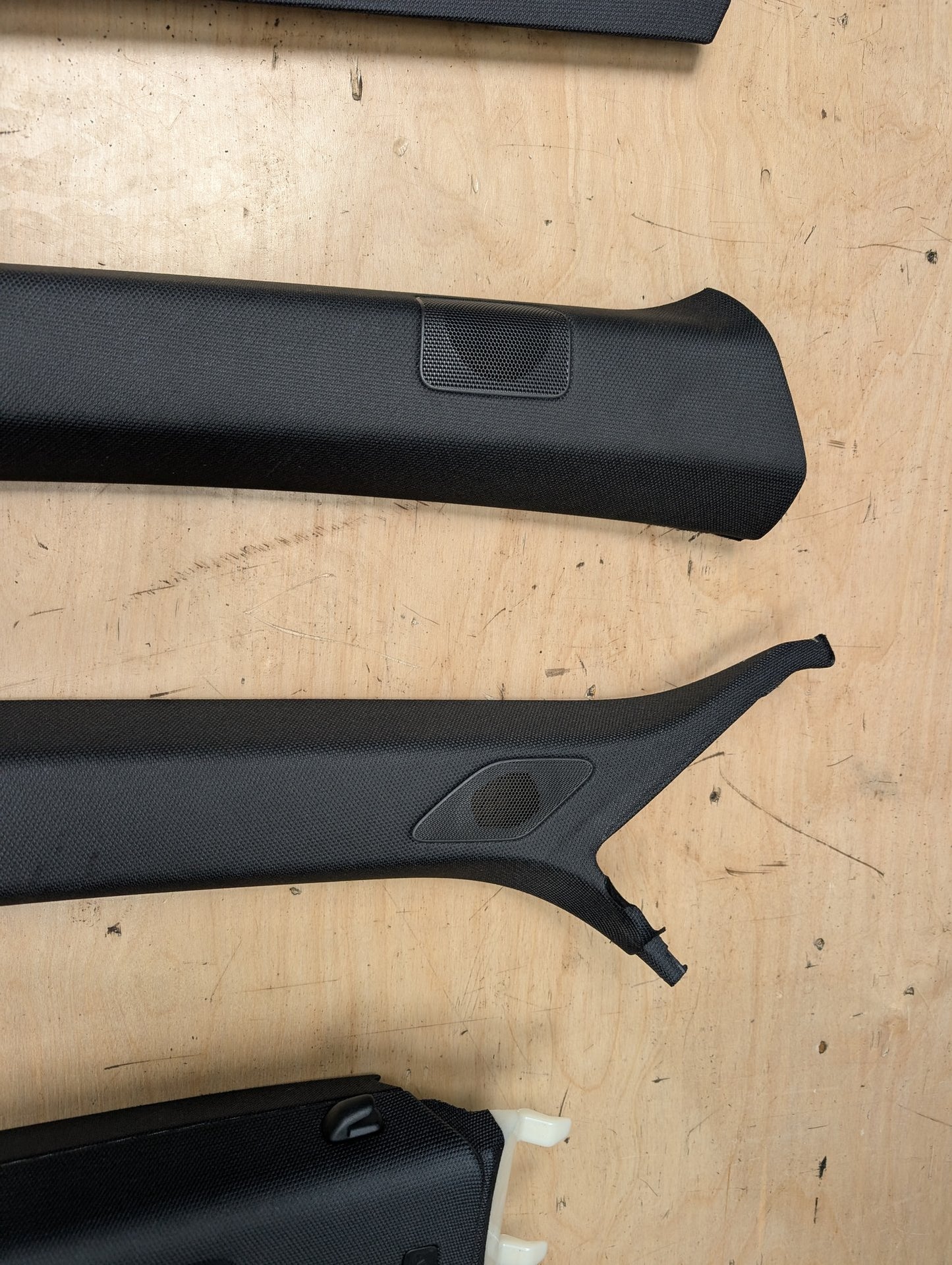 18-24 OEM Audi A5 S5 Interior Upper Left Right Roof Headliner Sun Visors Door Trim SET