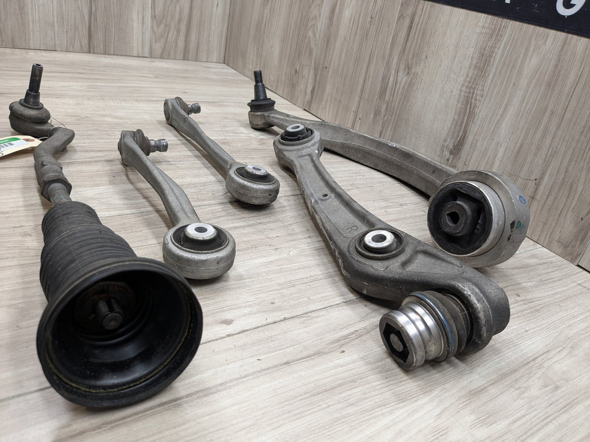 13-17 OEM AUDI A5 S5 Front Right Passenger Upper Lower Control Arm w Tie Rod SET
